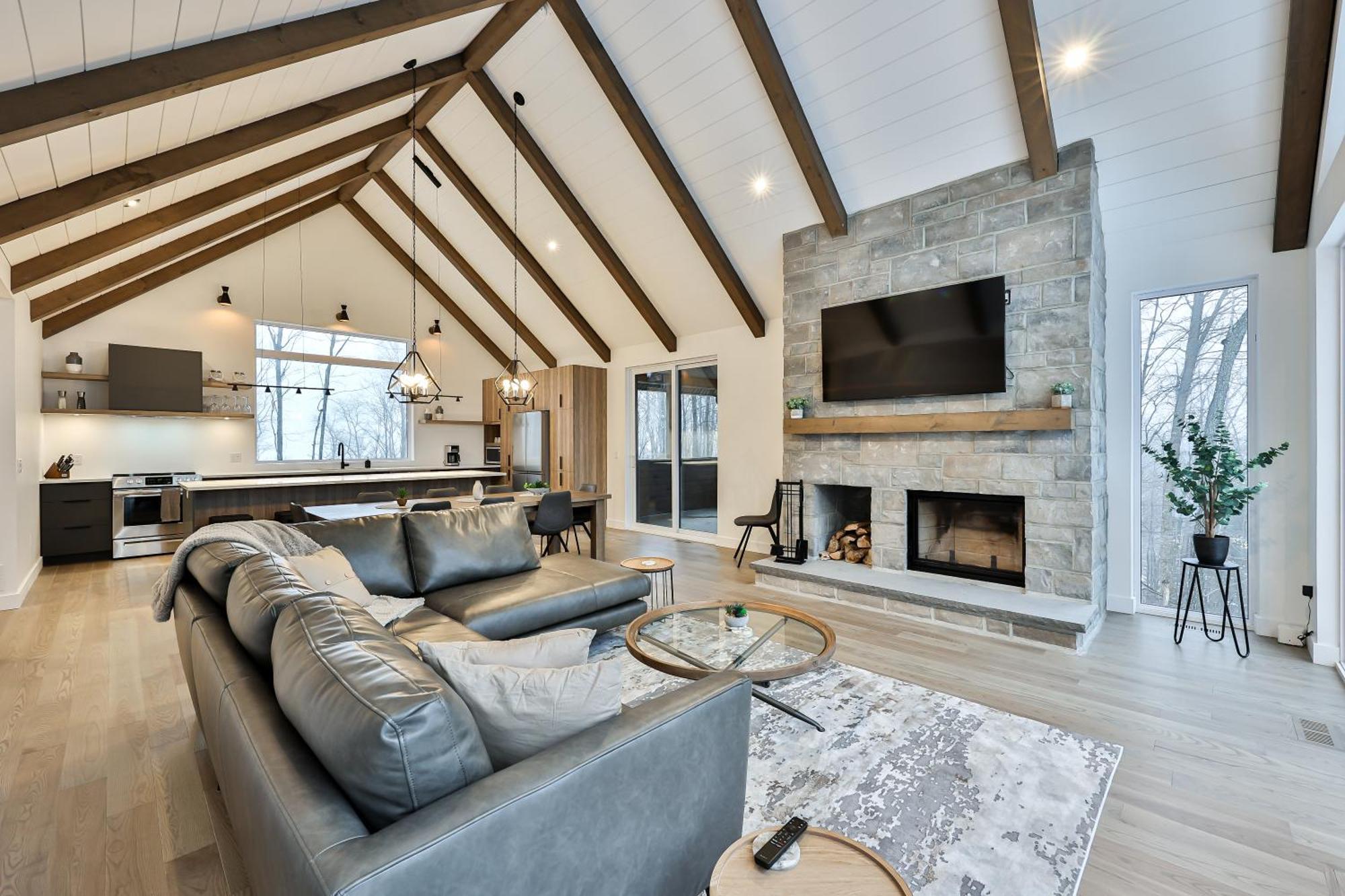 Saint-Faustin The Chic Shack - Golf, Ski, Spa מראה חיצוני תמונה